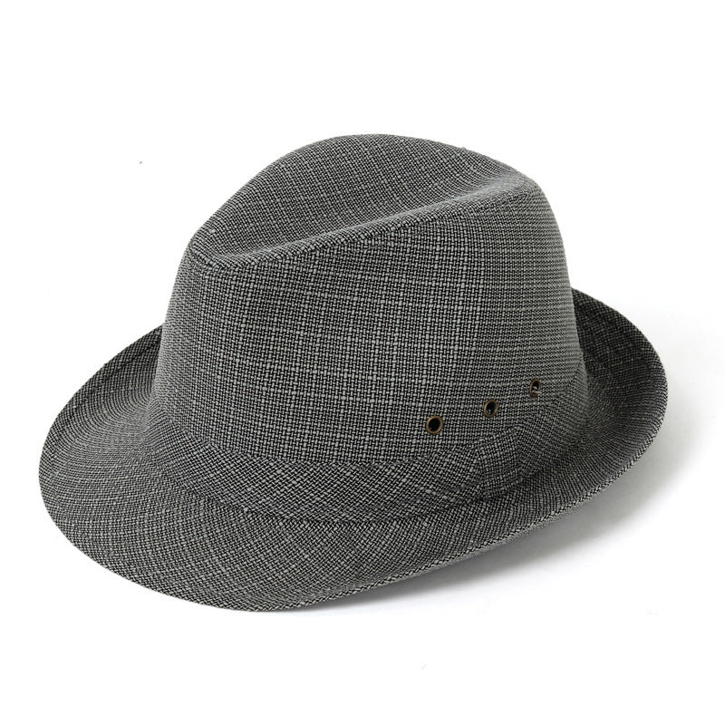 Middle-aged And Elderly Men Fedora Hat Thickened