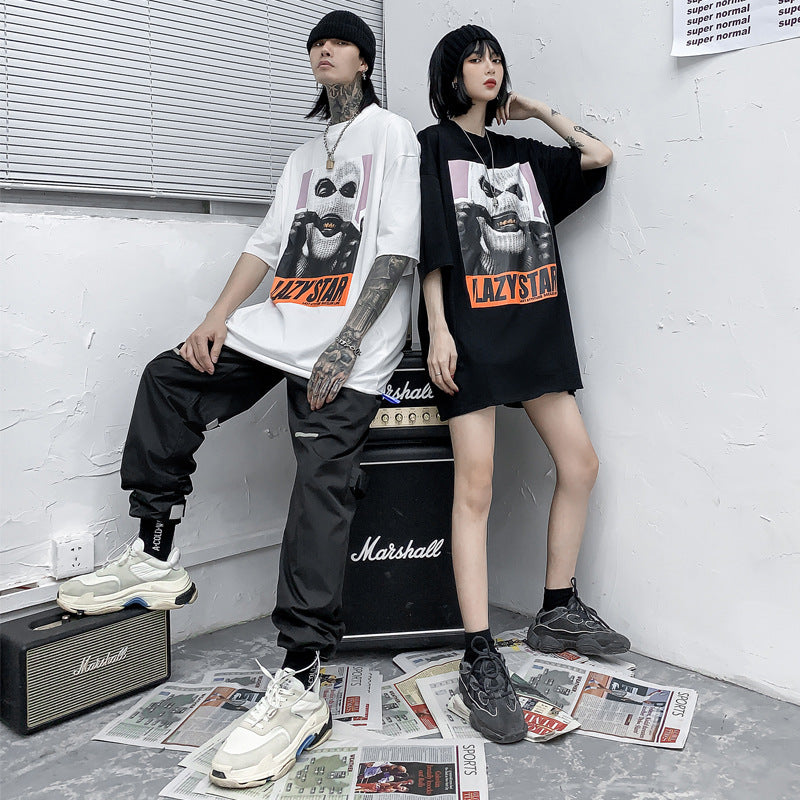 Printed teen couple outfit