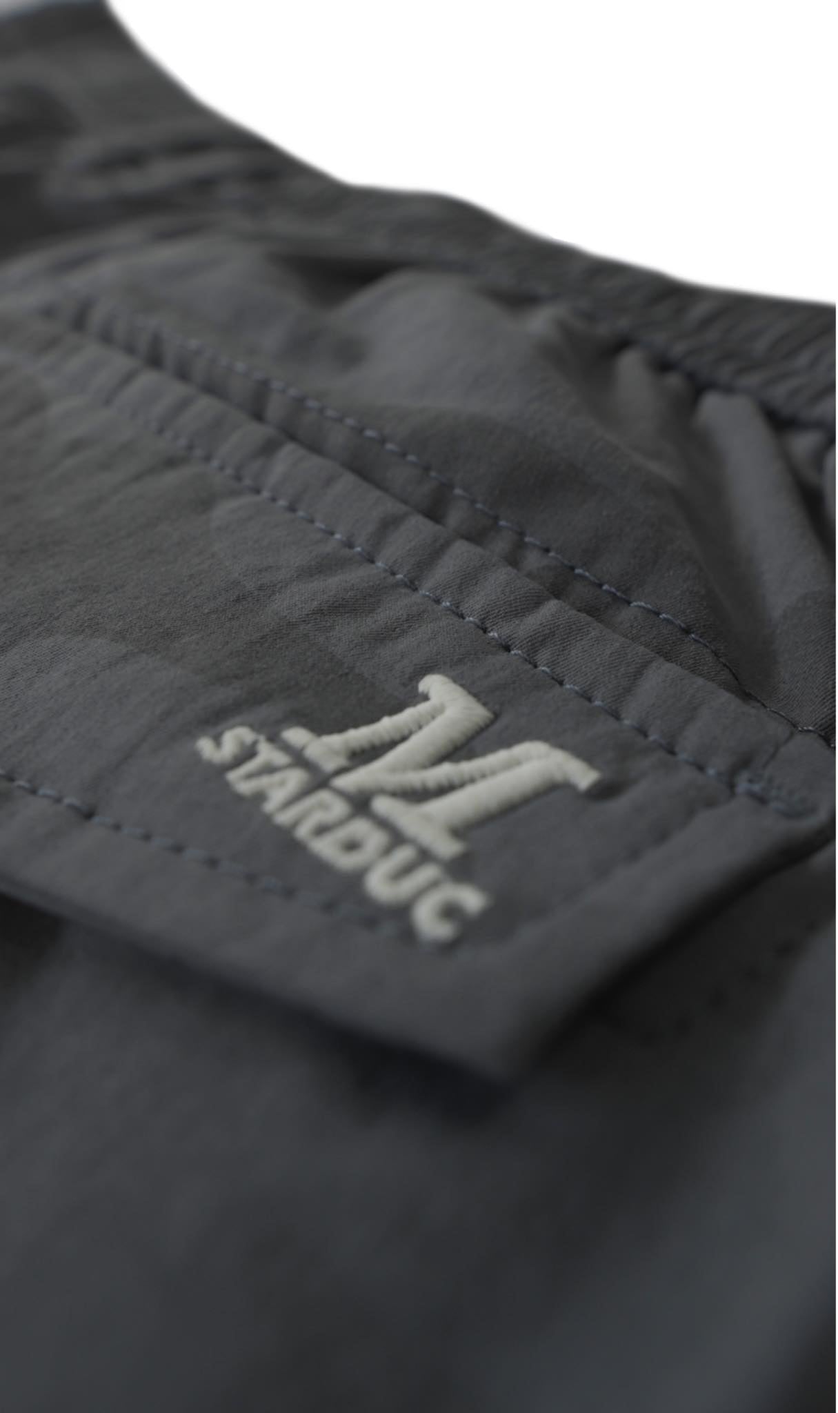 Men's Cargo Jogger Pants-Grey Camouflage